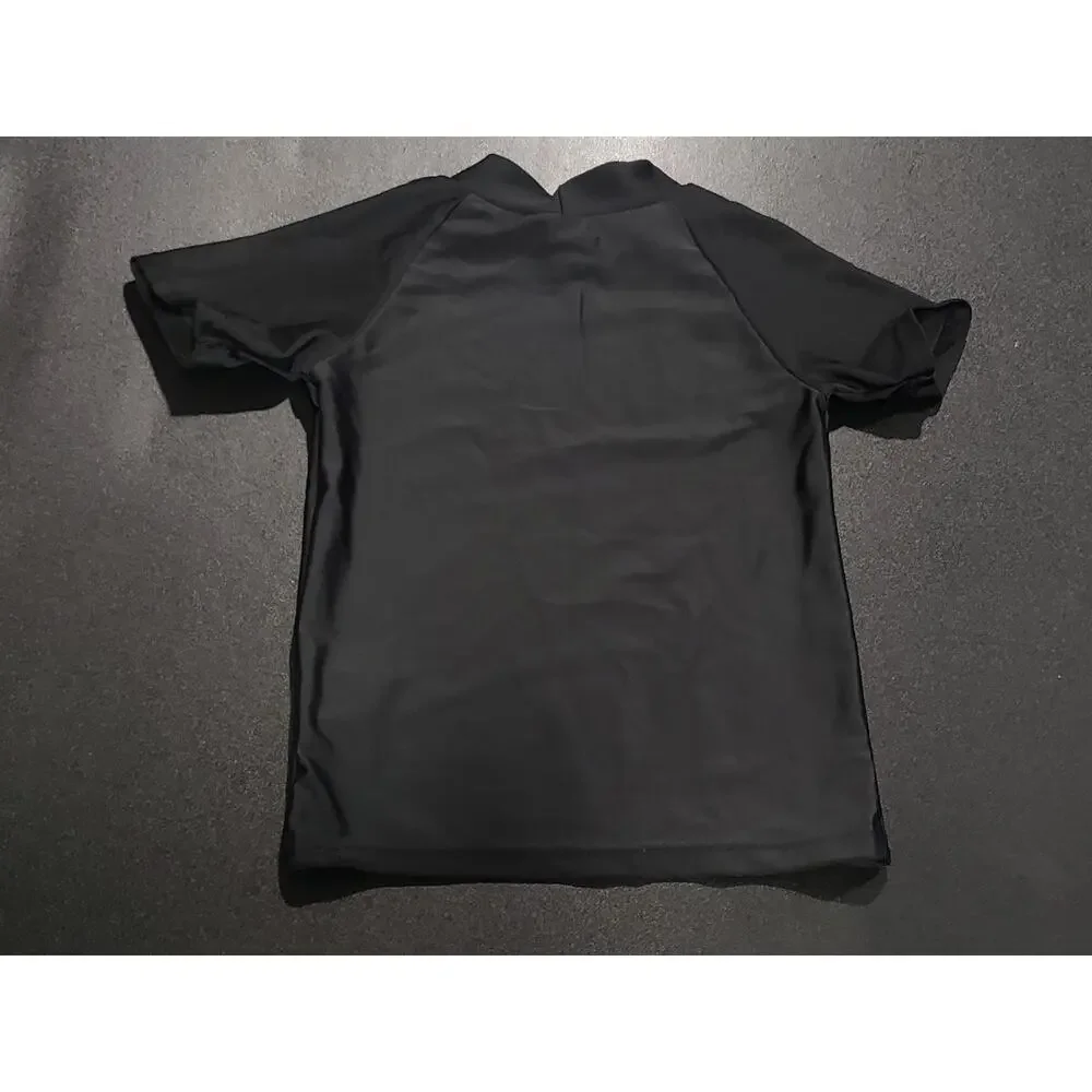 Body Glove Black Short Sleeved Swim Rash Guard UPF 50+ Sun Protection Swim Shirt